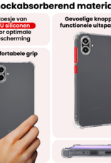 NoXx NoXx Samsung Galaxy A07 4G Hoesje Shockproof - Transparant