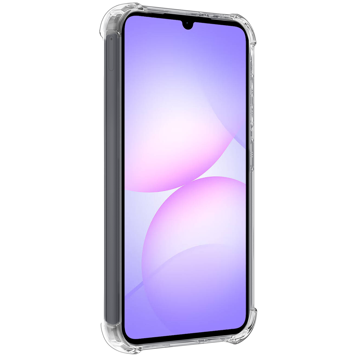 NoXx NoXx Samsung Galaxy A07 4G Hoesje Shockproof - Transparant - 2 PACK