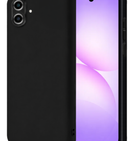 NoXx NoXx Samsung Galaxy A07 4G Hoesje Siliconen - Zwart