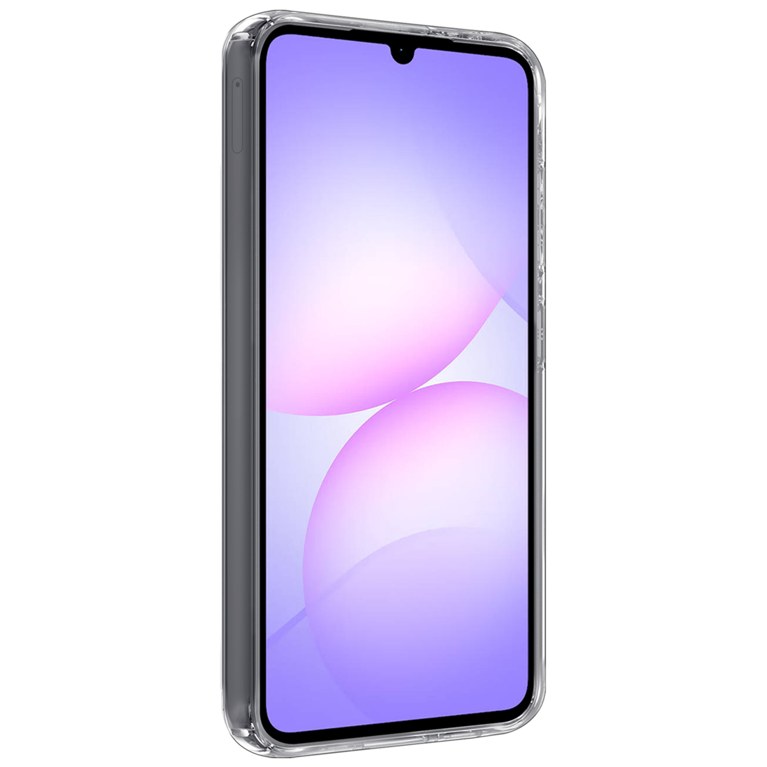 NoXx NoXx Samsung Galaxy A07 4G Hoesje Siliconen Met Screenprotector - Transparant