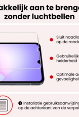 NoXx NoXx Samsung Galaxy A07 4G Hoesje Siliconen Met Screenprotector - Zwart