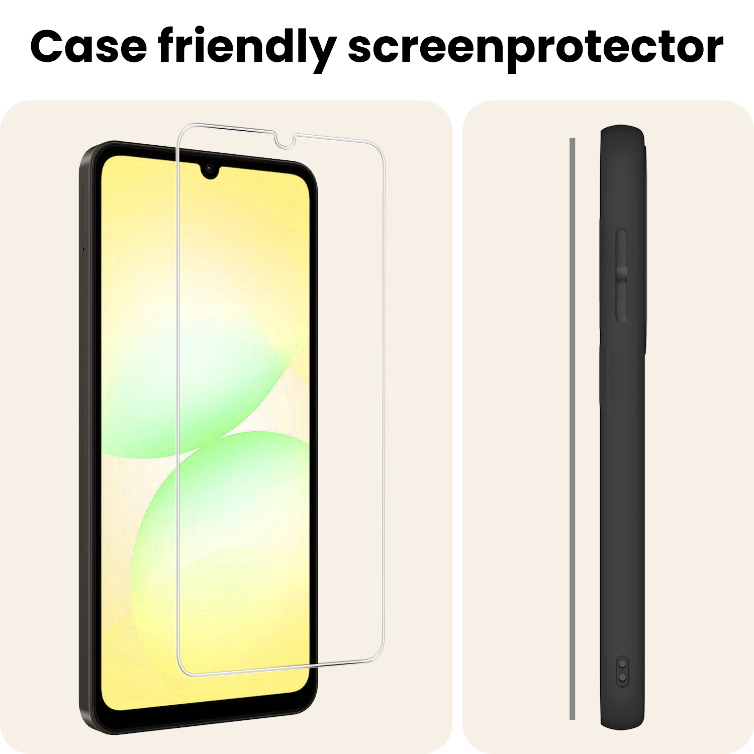 Nomfy Nomfy Samsung Galaxy A07 4G Screenprotector Glas - 2 PACK