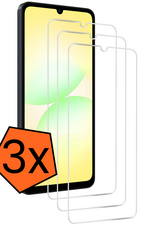 Nomfy Nomfy Samsung Galaxy A07 4G Screenprotector Glas - 3 PACK