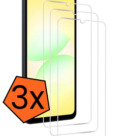 Nomfy Nomfy Samsung Galaxy A07 4G Screenprotector Glas - 3 PACK