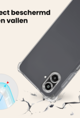 Nomfy Nomfy Samsung Galaxy A07 4G Hoesje Shockproof - Transparant