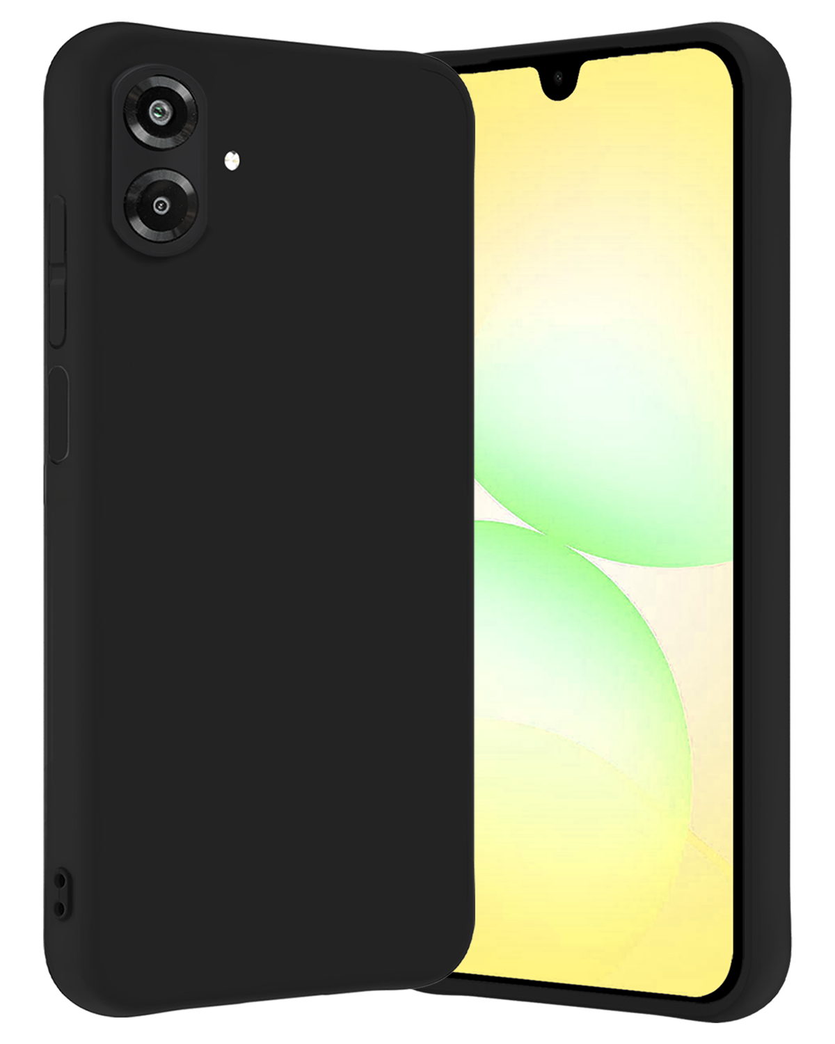 Nomfy Nomfy Samsung Galaxy A07 4G Hoesje Siliconen - Zwart