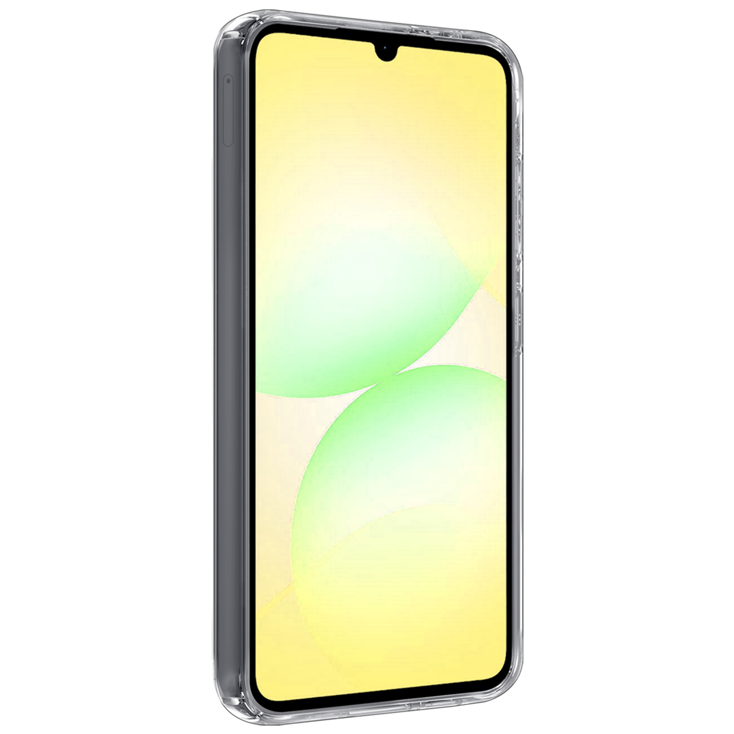 Nomfy Nomfy Samsung Galaxy A07 4G Hoesje Siliconen Met 2x Screenprotector - Transparant