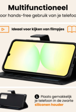 Nomfy Nomfy Samsung Galaxy A07 4G Hoesje Bookcase - Zwart