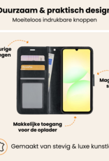 Nomfy Nomfy Samsung Galaxy A07 4G Hoesje Bookcase - Zwart