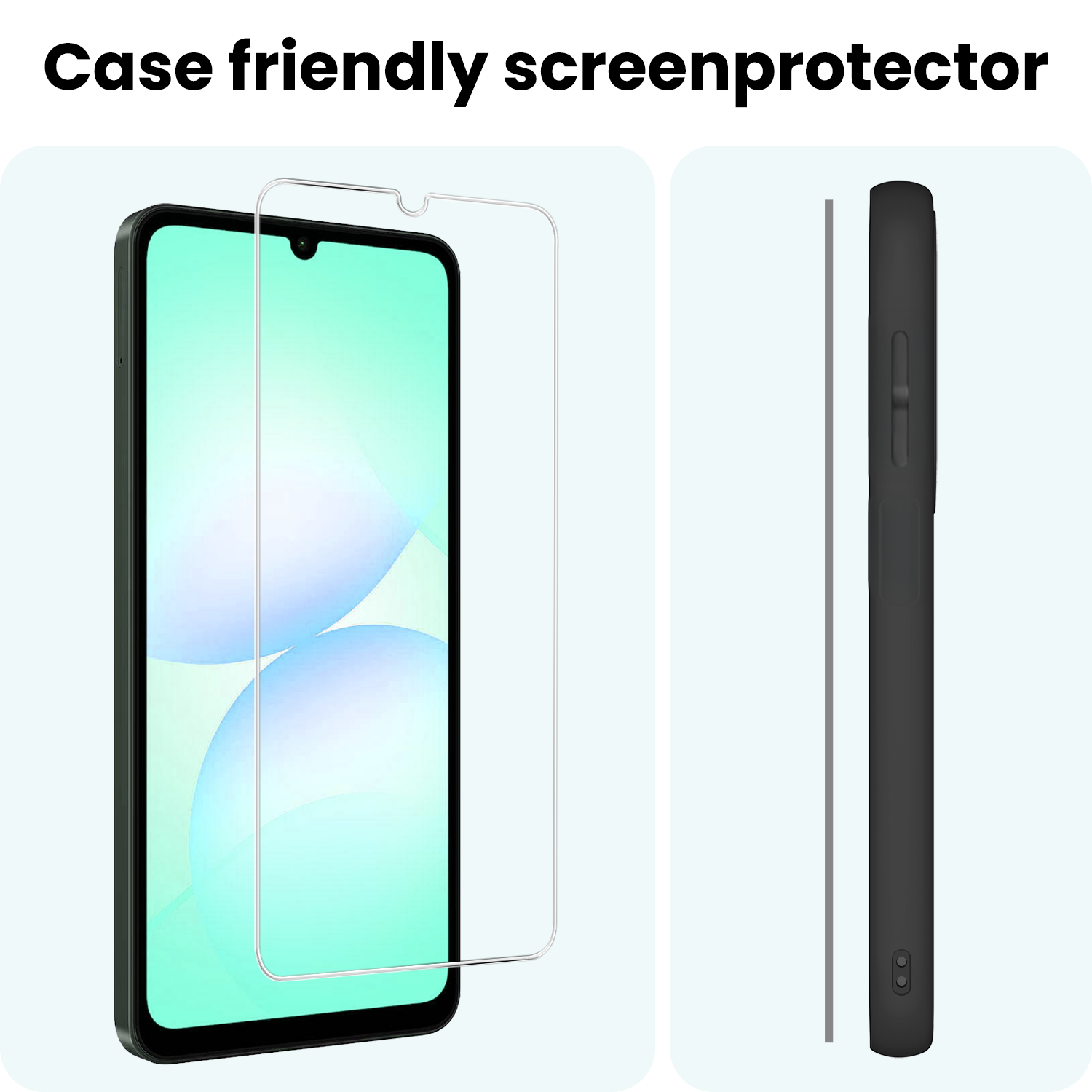 Forterra Forterra Samsung Galaxy A07 4G Screenprotector Glas - 2 PACK