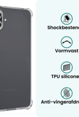 Forterra Forterra Samsung Galaxy A07 4G Hoesje Shockproof - Transparant