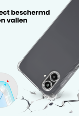 Forterra Forterra Samsung Galaxy A07 4G Hoesje Shockproof - Transparant - 2 PACK