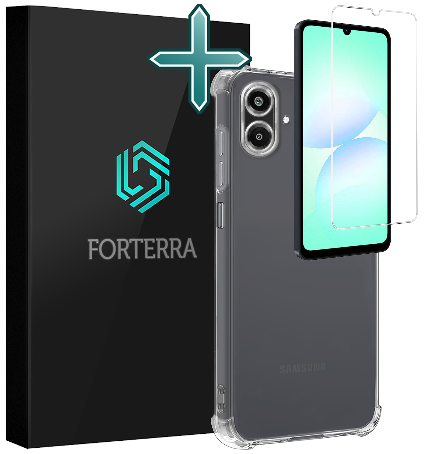 Forterra Forterra Samsung Galaxy A07 4G Hoesje Shockproof Met Screenprotector