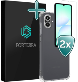 Forterra Forterra Samsung Galaxy A07 4G Hoesje Shockproof Met 2x Screenprotector