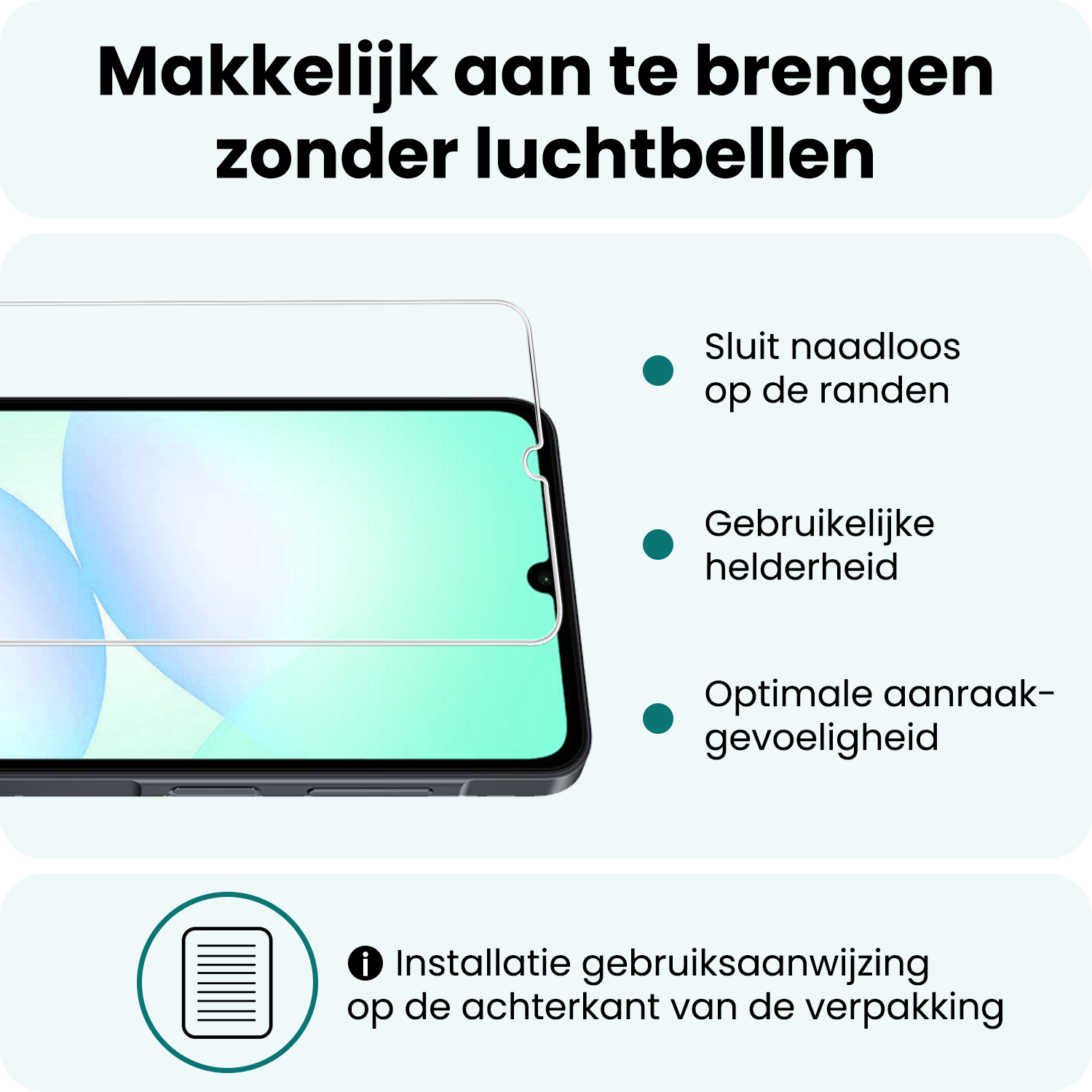 Forterra Forterra Samsung Galaxy A07 4G Hoesje Shockproof Met 2x Screenprotector