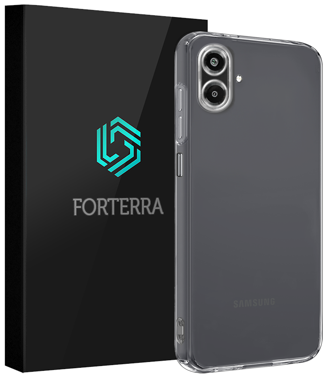 Forterra Forterra Samsung Galaxy A07 4G Hoesje Siliconen - Transparant