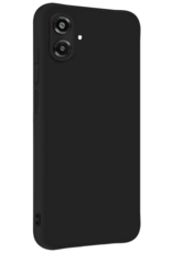 Forterra Forterra Samsung Galaxy A07 4G Hoesje Siliconen Met 2x Screenprotector - Zwart