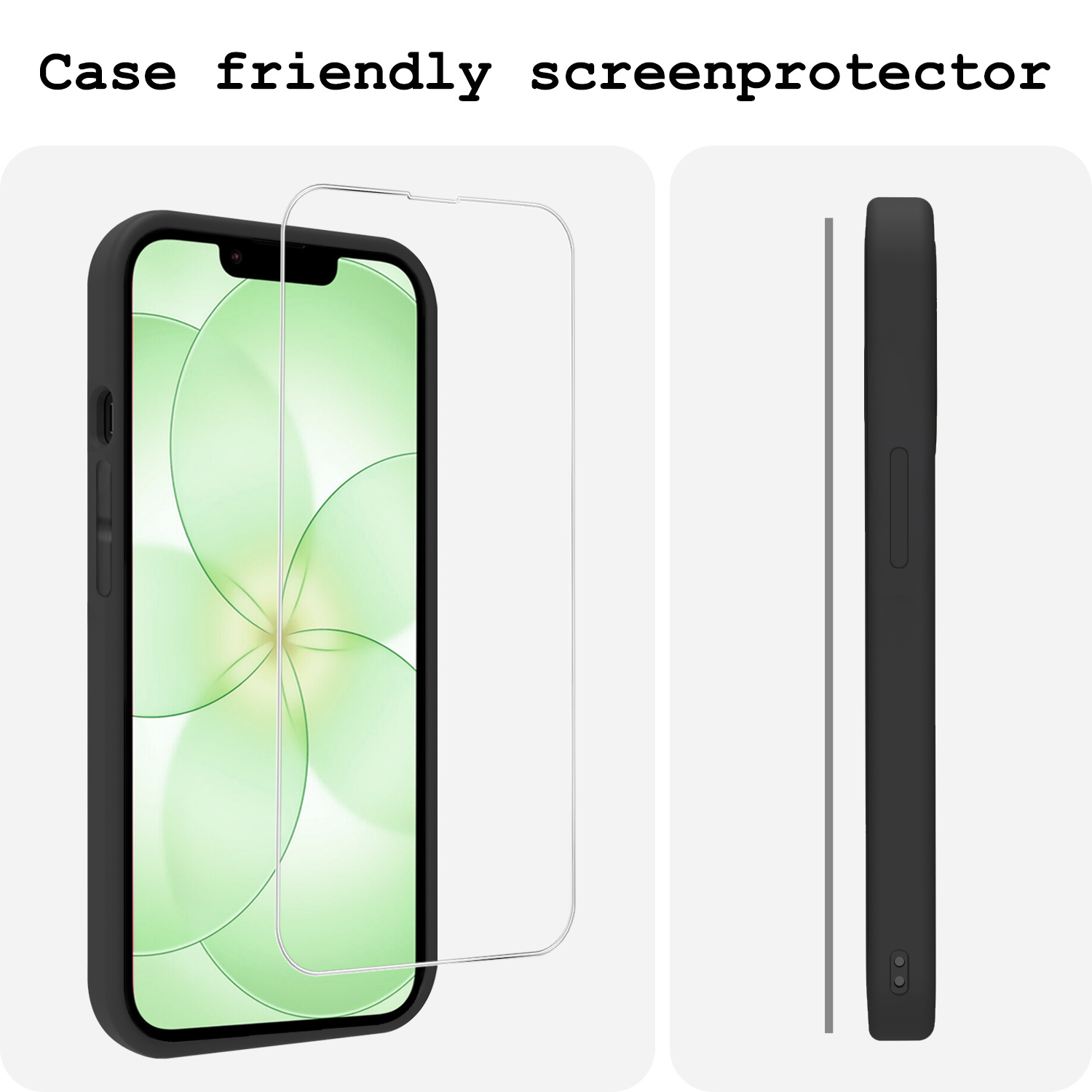 BASEY. BASEY. iPhone 17e Screenprotector Met Installatieframe - 3 PACK