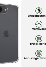 BASEY. BASEY. iPhone 17e Hoesje Shockproof - Transparant - 2 PACK