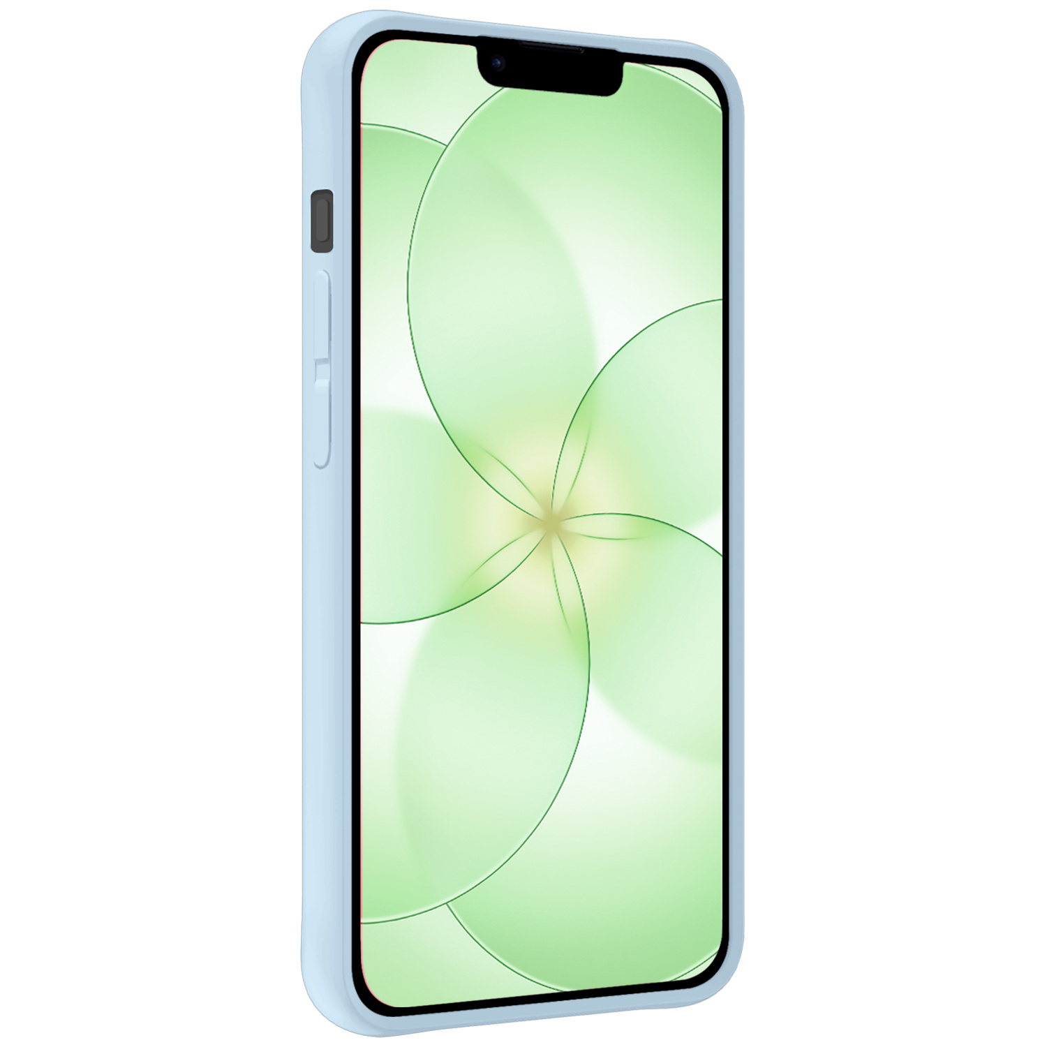 BASEY. BASEY. iPhone 17e Hoesje Siliconen - Lichtblauw - 2 PACK