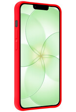 BASEY. BASEY. iPhone 17e Hoesje Siliconen - Rood - 2 PACK