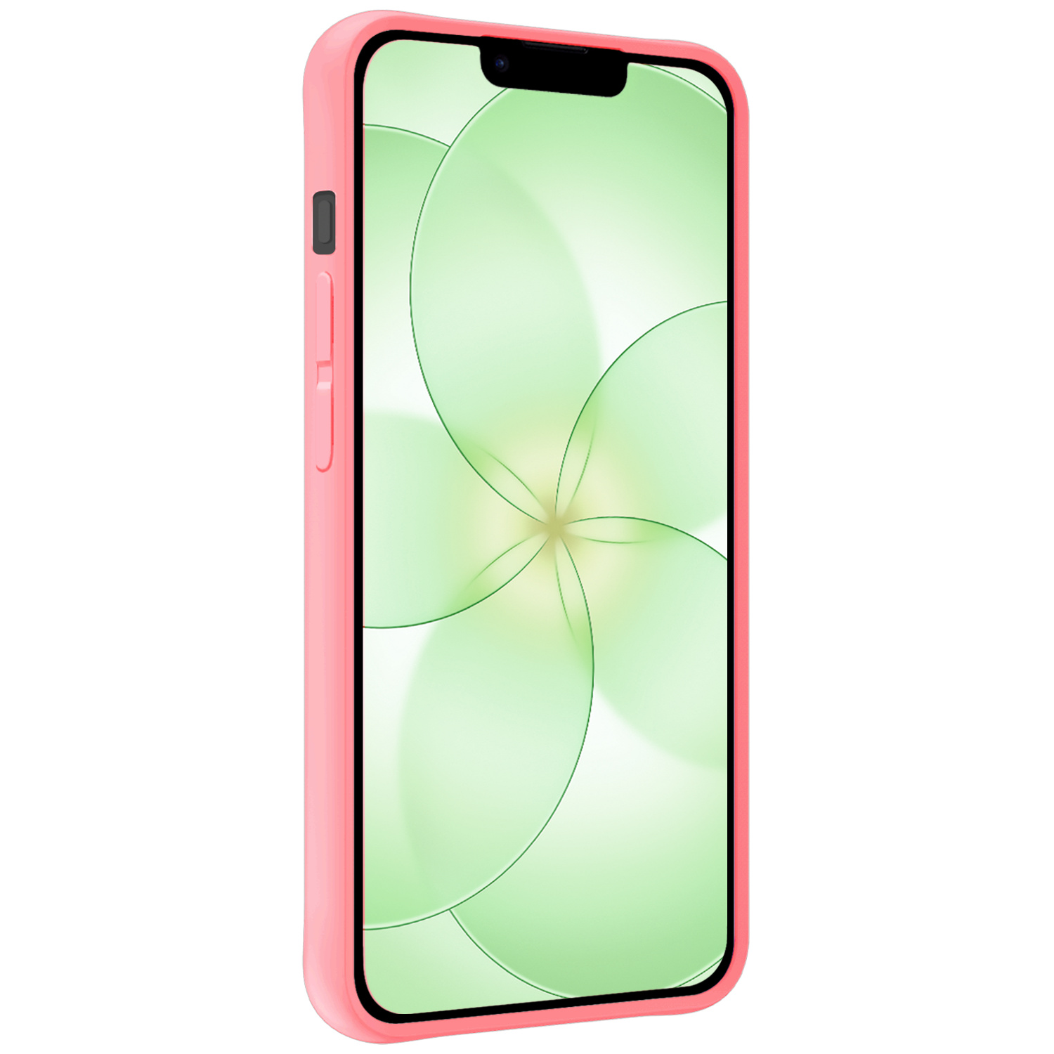BASEY. BASEY. iPhone 17e Hoesje Siliconen Met Screenprotector Met Dichte Notch - Lichtroze