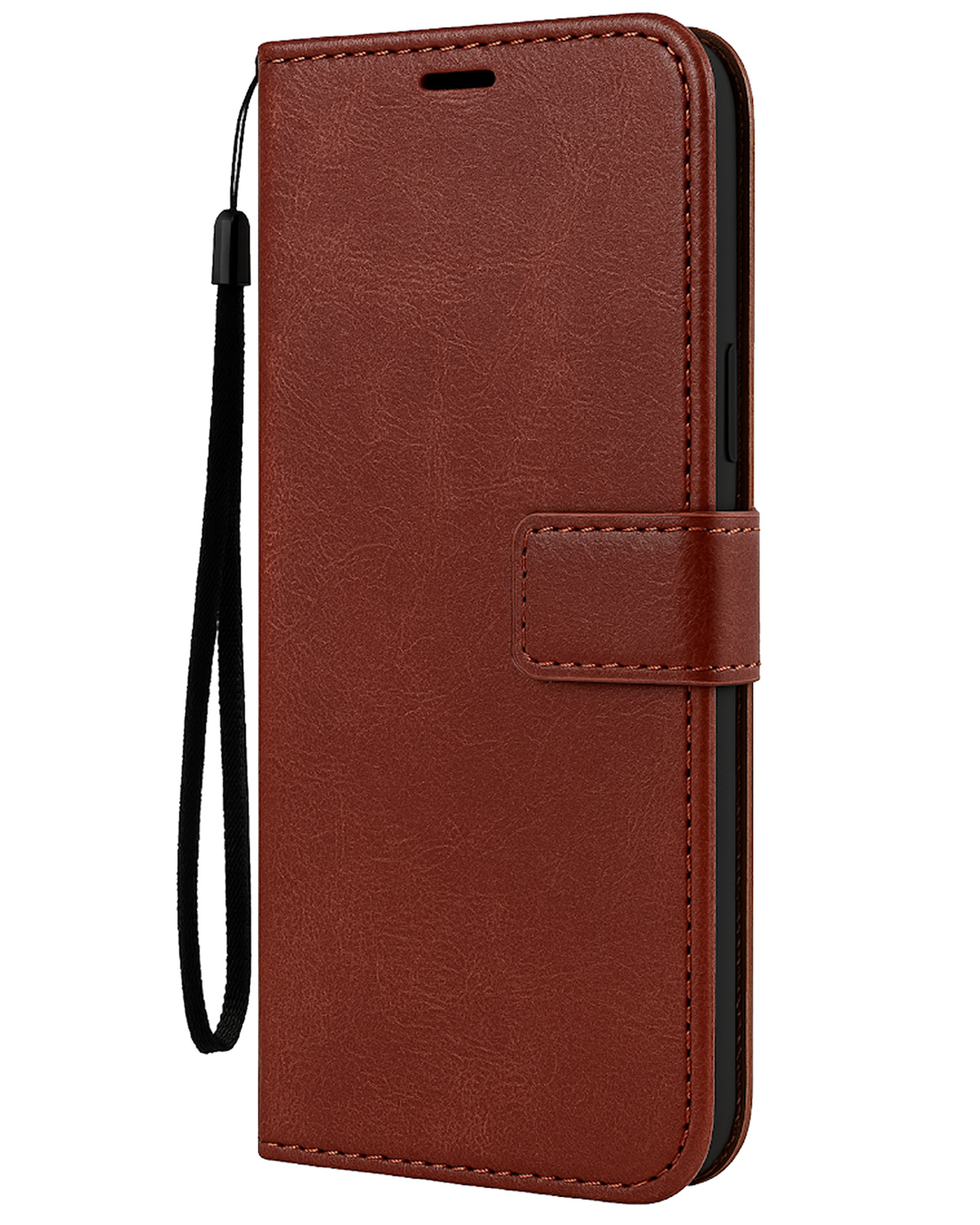 BASEY. BASEY. iPhone 17e Hoesje Bookcase - Bruin