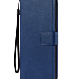 BASEY. BASEY. iPhone 17e Hoesje Bookcase - Donkerblauw