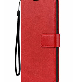 BASEY. BASEY. iPhone 17e Hoesje Bookcase - Rood