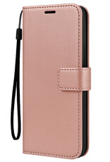 BASEY. BASEY. iPhone 17e Hoesje Bookcase - Rose Goud