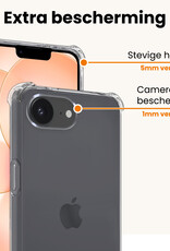 Nomfy Nomfy iPhone 17e Hoesje Shockproof - Transparant