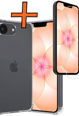 Nomfy Nomfy iPhone 17e Hoesje Shockproof Met Screenprotector Met Dichte Notch