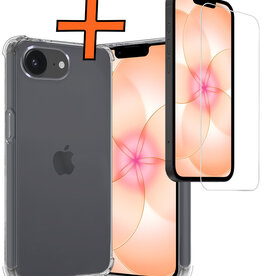 Nomfy Nomfy iPhone 17e Hoesje Shockproof Met Screenprotector Met Dichte Notch