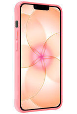 Nomfy Nomfy iPhone 17e Hoesje Siliconen - Lichtroze