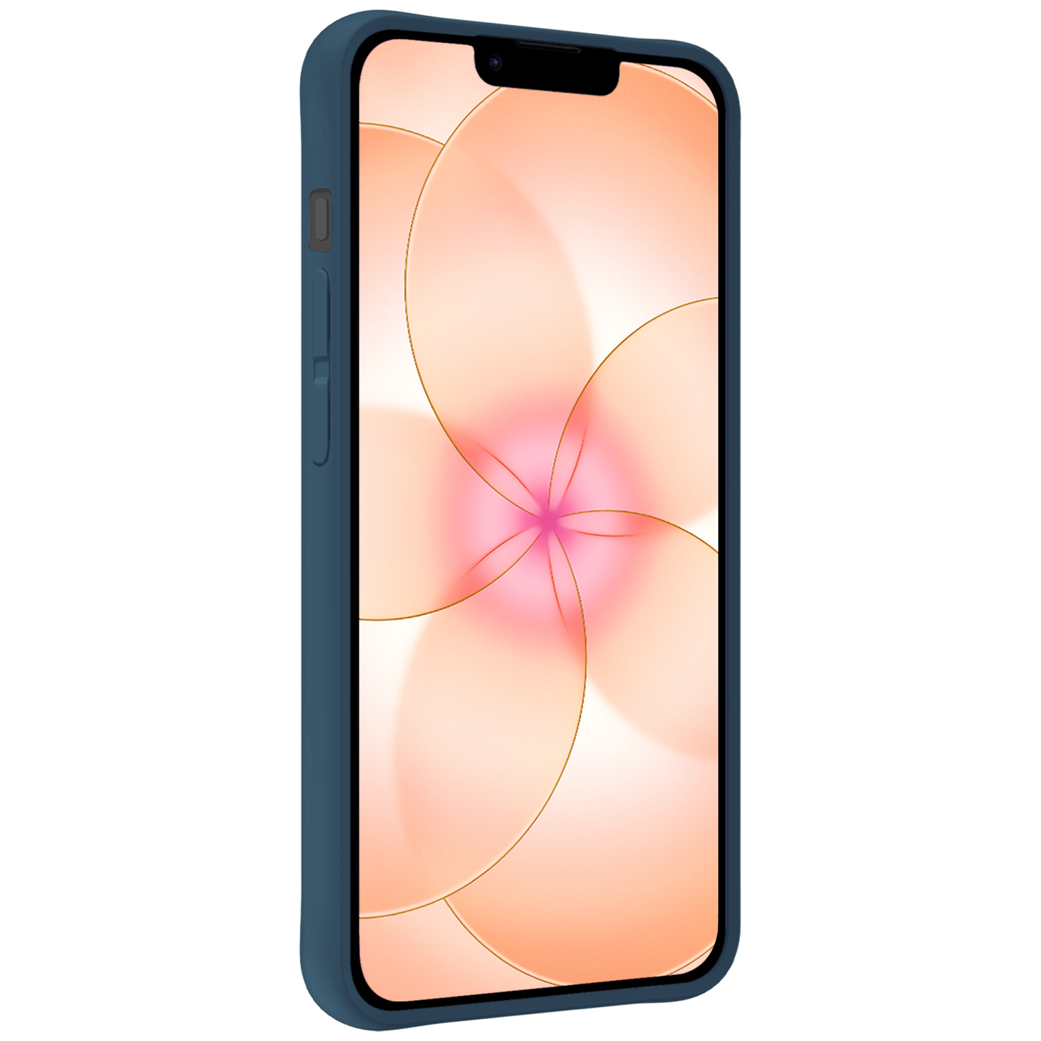 Nomfy Nomfy iPhone 17e Hoesje Siliconen - Donkerblauw - 2 PACK