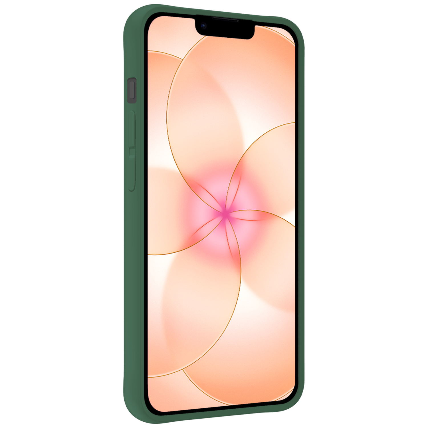 Nomfy Nomfy iPhone 17e Hoesje Siliconen - Donkergroen - 2 PACK