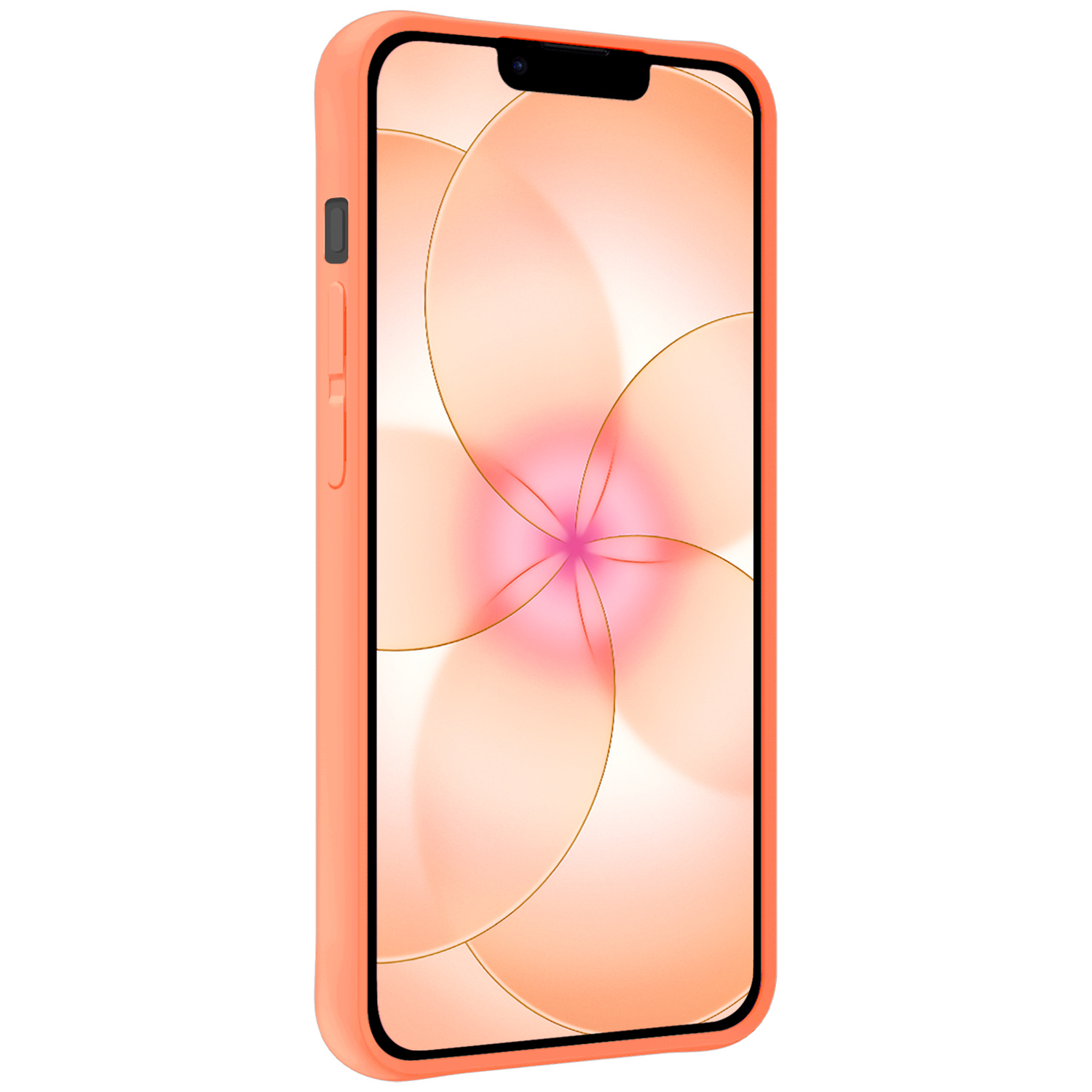 Nomfy Nomfy iPhone 17e Hoesje Siliconen - Perzik - 2 PACK