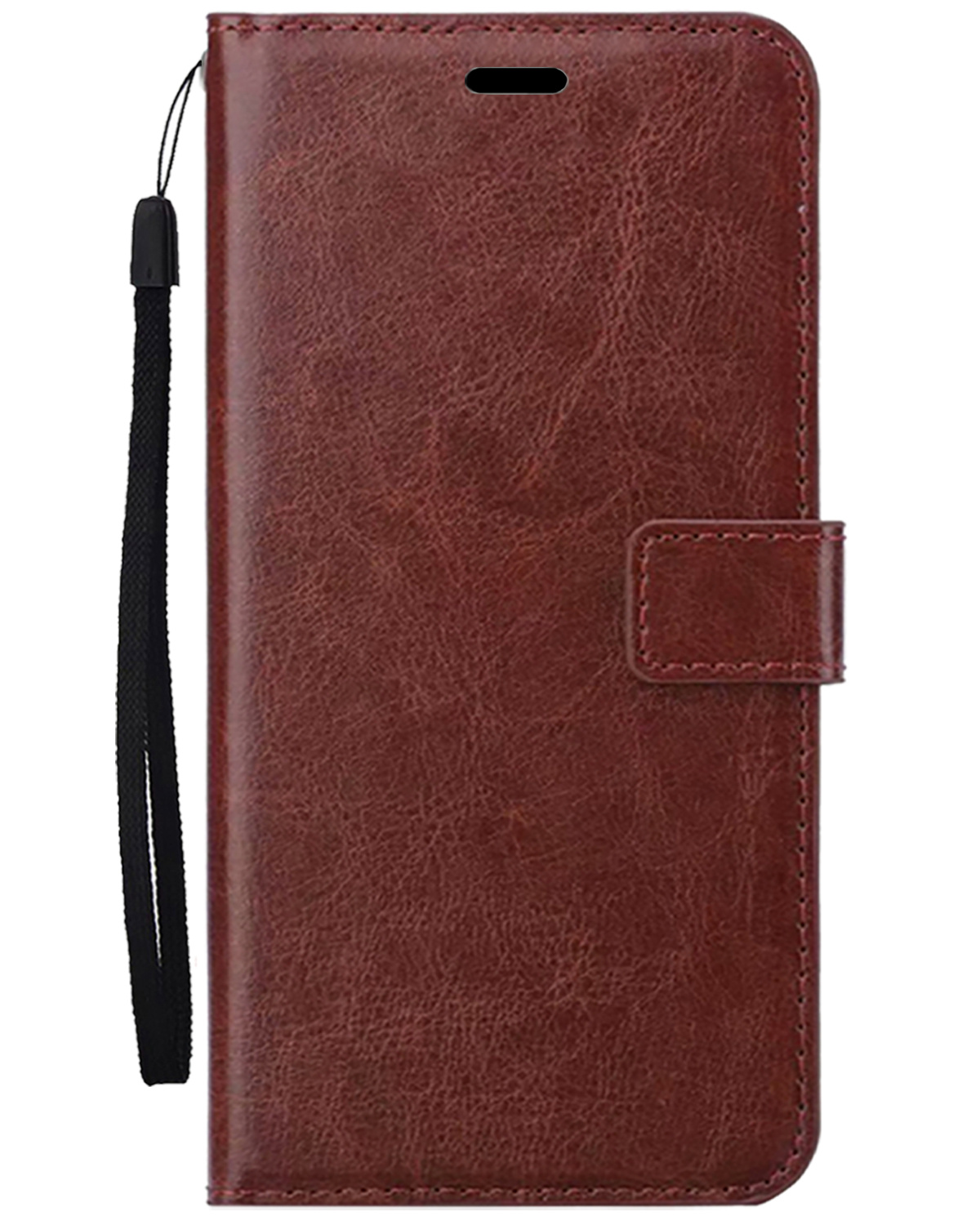 Nomfy Nomfy iPhone 17e Hoesje Bookcase - Bruin