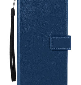 Nomfy Nomfy iPhone 17e Hoesje Bookcase - Donkerblauw