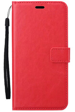 Nomfy Nomfy iPhone 17e Hoesje Bookcase - Rood