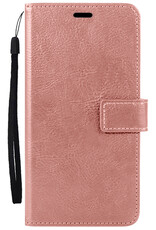 Nomfy Nomfy iPhone 17e Hoesje Bookcase - Rose Goud