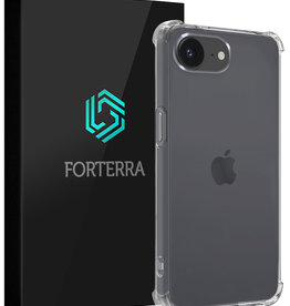 Forterra Forterra iPhone 17e Hoesje Shockproof - Transparant