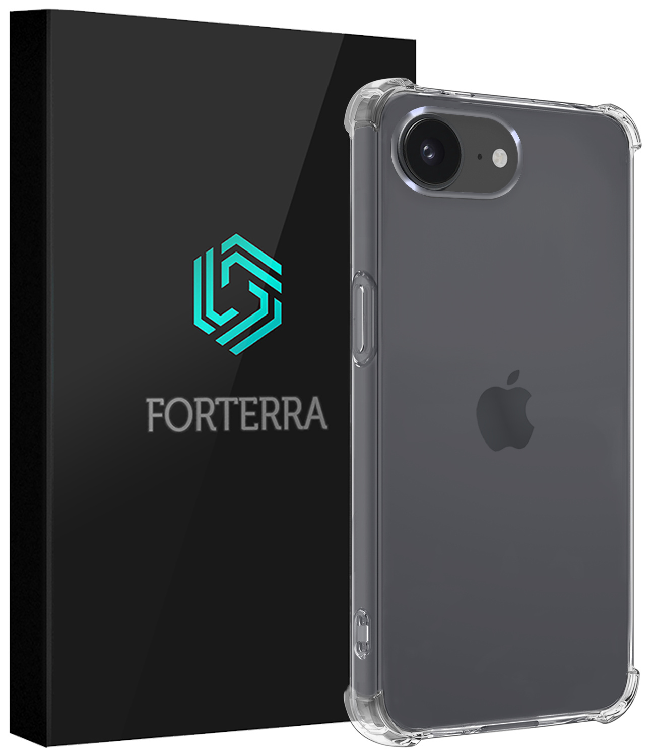 Forterra Forterra iPhone 17e Hoesje Shockproof - Transparant