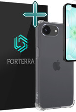 Forterra Forterra iPhone 17e Hoesje Shockproof Met Screenprotector Met Dichte Notch