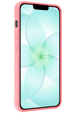 Forterra Forterra iPhone 17e Hoesje Siliconen - Lichtroze