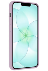 Forterra Forterra iPhone 17e Hoesje Siliconen - Lila