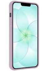 Forterra Forterra iPhone 17e Hoesje Siliconen - Lila - 2 PACK