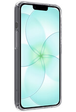 Forterra Forterra iPhone 17e Hoesje Siliconen Met 2x Screenprotector Met Dichte Notch - Transparant