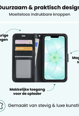 Forterra Forterra iPhone 17e Hoesje Bookcase - Zwart