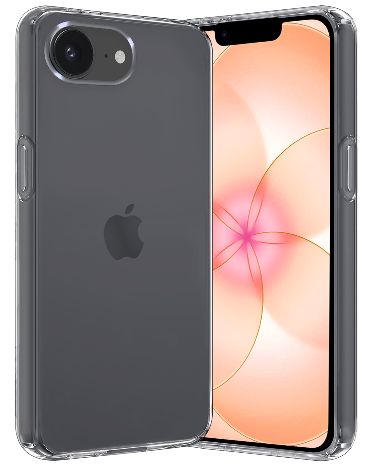 Nomfy Nomfy iPhone 17e Hoesje Siliconen - Transparant